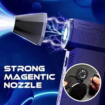 Portable Turbo Fan Turbine Jet Blower 130,000Rpm W/High-Speed Brushless Motor Top Speed 100Mph Airflow Strong Wind Fan