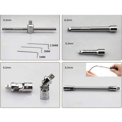 46 in 1 Pcs Tool Kit Multi-Purpose Stainless Steel Tool Kit Set