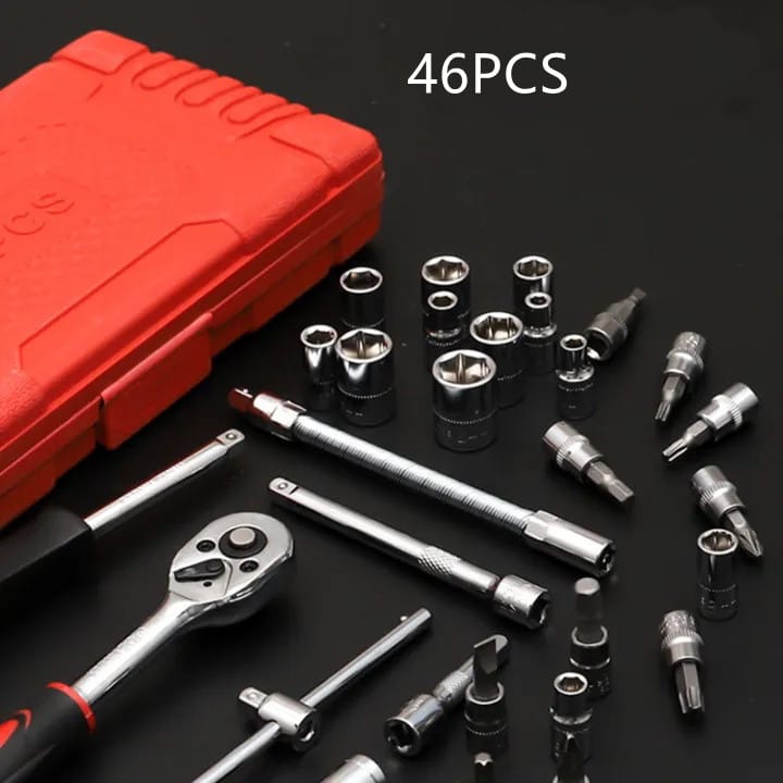 46 in 1 Pcs Tool Kit Multi-Purpose Stainless Steel Tool Kit Set