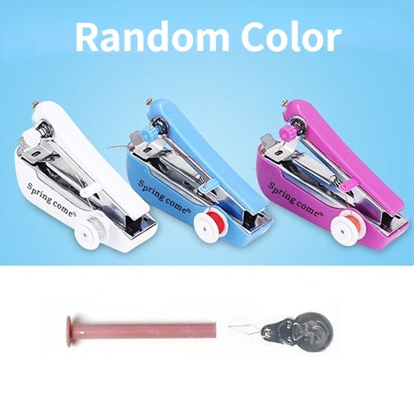 Mini Manual Stapler Style Hand Sewing Machine for Craft Clothes